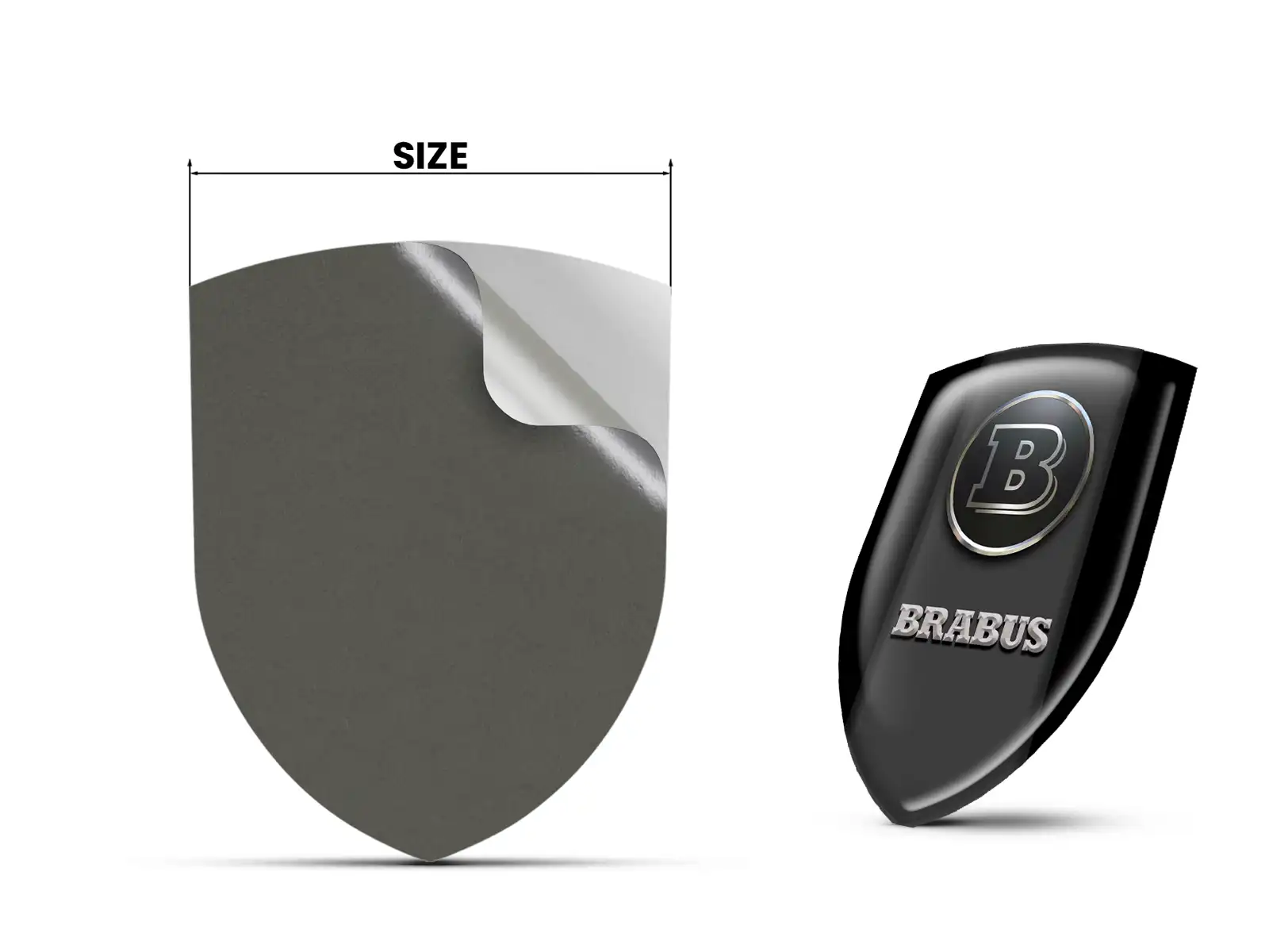 Brabus Stoßsticker Druck Sportlich Luxus Professionell